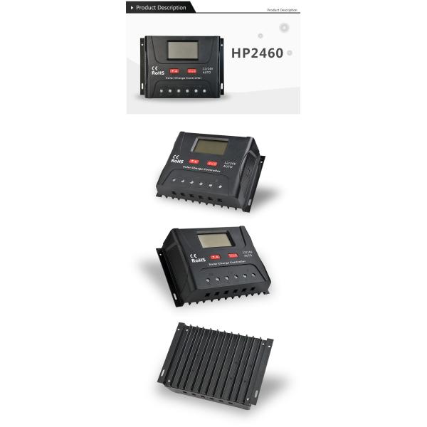 60A Lithium Battery Solar Charge Controller 12v Lifepo4 Mppt Charge Controller