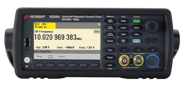 Quality Keysight 53220A 350 MHz Universal Frequency Counter/Timer, 12 digits/s, 100 ps for sale