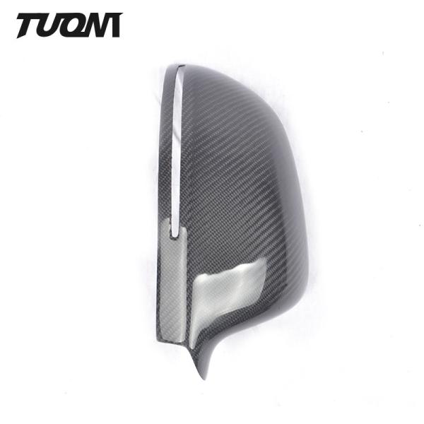 Replacement Carbon Fiber Mirror Caps Audi A4 A5 S5 A3 RS3 RS4 RS5 Rearview Mirror