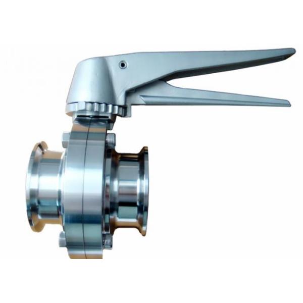 Threaded Ends 2 Inch Sanitary Clamp Butterfly Valve