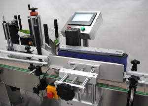 CE Standard Label Applicator Machine , Automatic Tube Labeling Machine