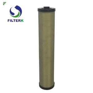 Filterk 1μm Accuracy Air Compressor Filter Cartridge , High Precision Air Filters For Compressors 