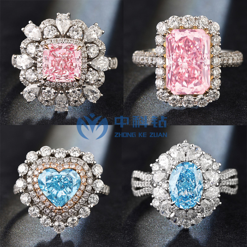 Lab Created White Diamonds 0.53ct D VVS2 CVD Diamond for Jewelry Manufacturing Needs