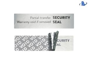 Tamper Proof VOID Security Labels Silver Label Tape Warranty Labels