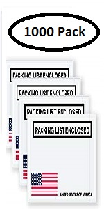packing list enclosed envelope usa