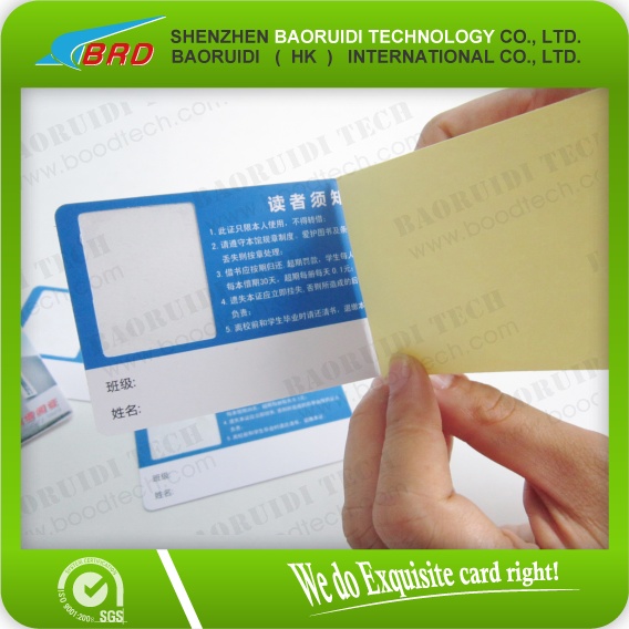 China Blank PVC Plastic Photo ID White Credit Card 30Mil wholesale