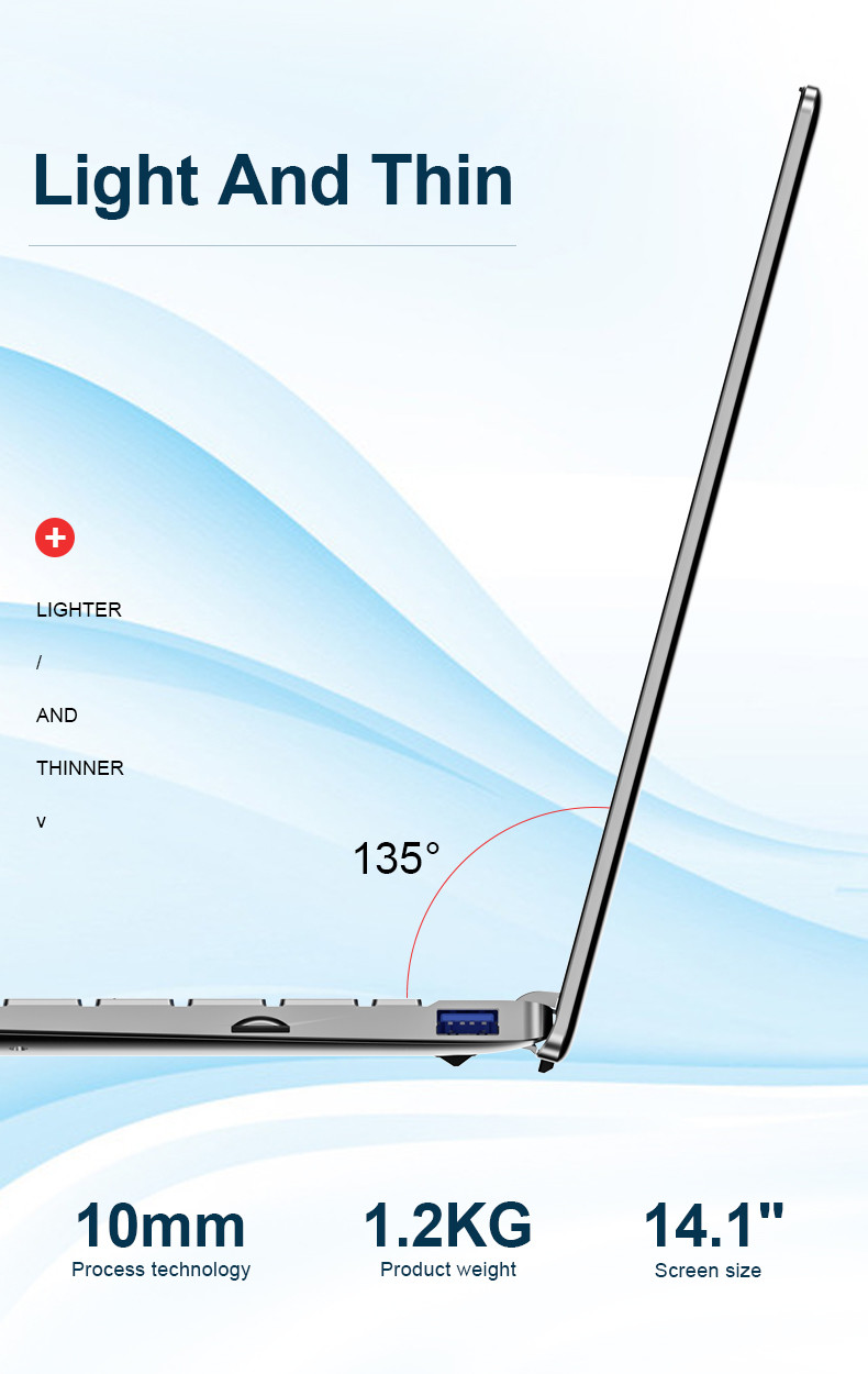 4000mah battery Laptops Notebook PC CPU N5095 Mini PC Computer With Camera