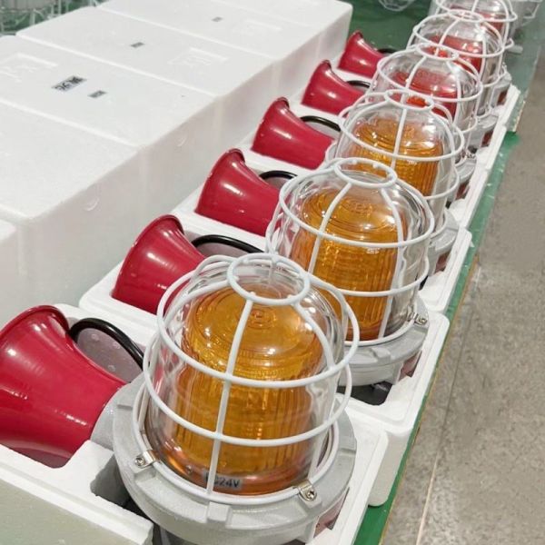 Multi-Tone Explosion Proof LED Siren Light - Corrosion Resistant Aluminum Alloy
