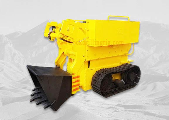 Quality Single Bucket Small Crawler Rock Loader High Performance For Underground Mining for sale