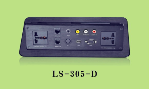 Multifunctional Hydraulic Desktop Flip Socket Switch Junction Box For Office Furniture