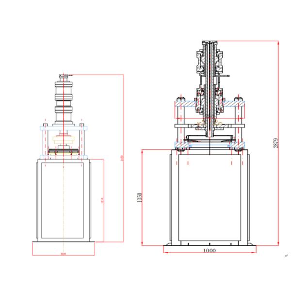 Complete Mold System Included In PTFE Corrugated Pipe Machine For Easy Production