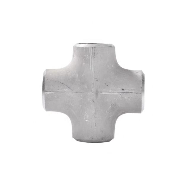 Stainless Steel SCH40S Butt Weld Pipe Fitting 4 Way Cross Connector 1"-4" DN25-DN100