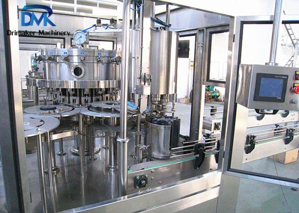 Quality Industry Multi - Function Soda Bottle Filling Machine Pet Bottle  18 Rinsing Heads for sale
