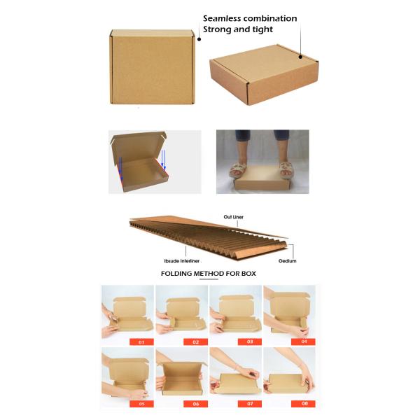 Mailer Box Manufacture Customized Colored Corrugated Boxes With Custom Logo Printed, Durable Apparel Packaging Boxes For Cloth
