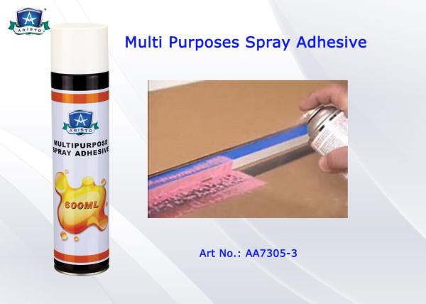 Quality Professional Multi Purpose Spray Adhesive for Fabric / Wood / Glass , Acrylic Material for sale