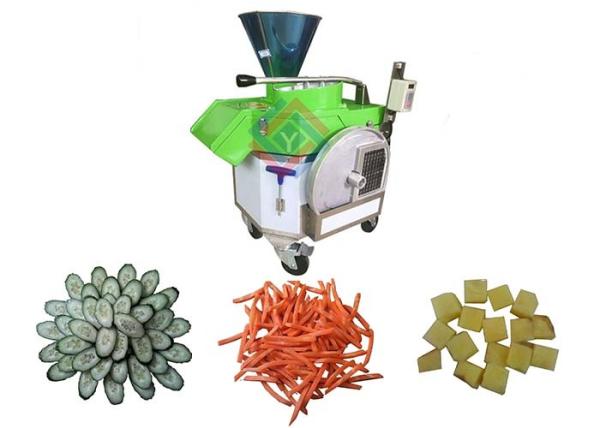 Quality Multifunctional Cucumber Carrot Potato Slicer Shredding Dicing Machine for sale