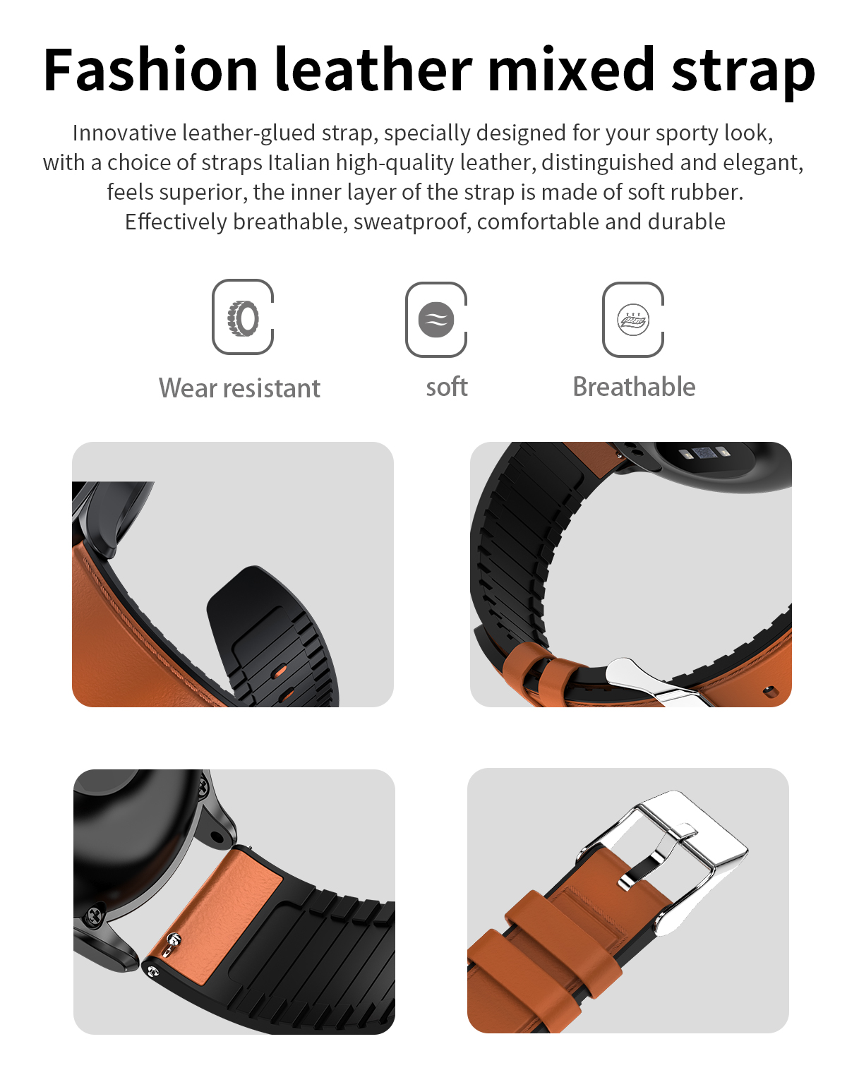Bracelet Health Exercise Android Waterproof IP67 Automatic Smart Watch