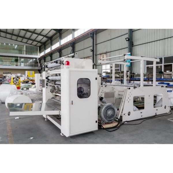 Edge Embossing And Full Embossing Drawing PLC Facial Tissue Making Machine