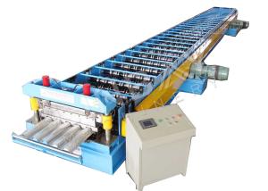 China 0.8-1.2mm Metal Deck Roll Forming Machine wholesale