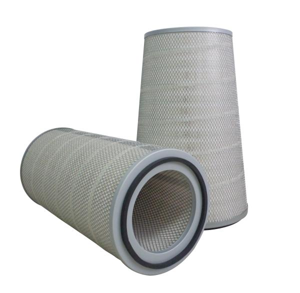 Quality Conical Gas Turbine Air Inlet Filters , Galvanized End Cap Composite Air Filter  for sale