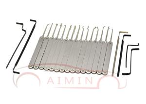 China 16-Piece Single Hook Key Pulling Tool Set Lock Pick Recommended by Professional Locksmiths for Locksmiths wholesale