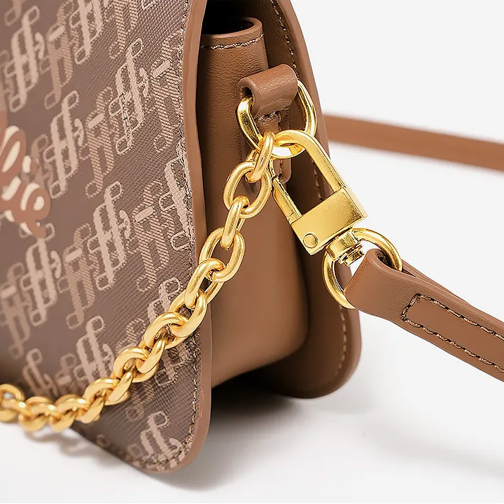 Main Material PU Classic Clutch Handbag Simple Solid Color Cross-Body/Shoulder Bag