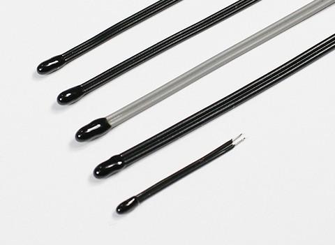 Quality Flat High Temperature 10K NTC Temperature Sensor For Industrial 103F34-50W for sale