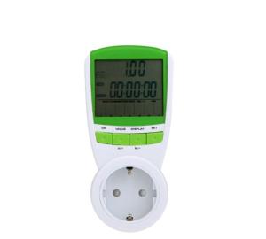 China LCD Digital Energy Meter Power Metering Voltage Watt Meter EU type wholesale
