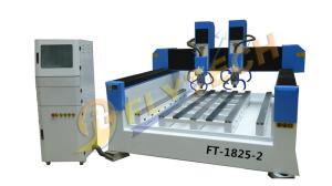 China Heavy Duty CNC Router multiple heads Stone engraver machine with EPS instructurer wholesale