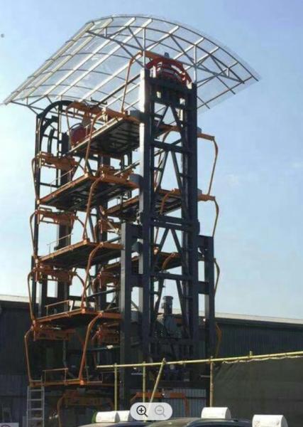 Quality Vertical Intelligent Puzzle Car Parking System 10 SUVs Multi Level for sale