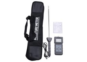 China Portable Digital Sawdust Moisture Meter With 4 Digital LCD Display wholesale