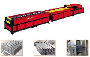 China VCD Fire Damper Steel Framing Machine With Adjustable Frame Width wholesale