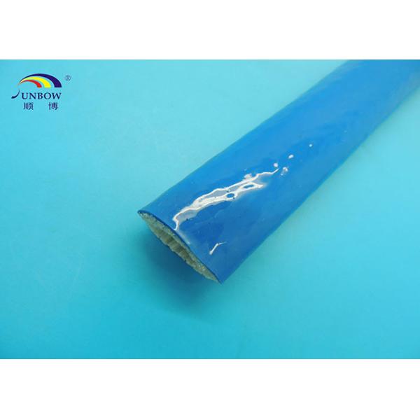 High Temperature Silicone Coated Glass Fiber Fireproof Sleeve Red