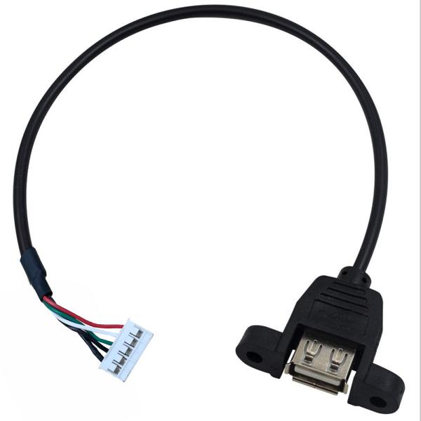 Quality Single Layer USB Computer Case Data Cable Baffle Link Harness PH2.0-4P Custom 076 for sale