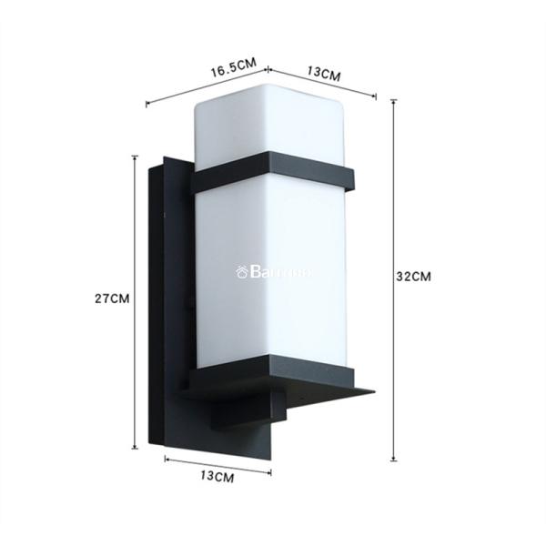 Square Cube Industrial Wall Lights LED Sconce American Retro Home Decoration
