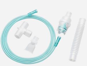China 6L/Min Oxygen Face Mask Nebulizer Kit with Corrugated Tube Medical Product wholesale