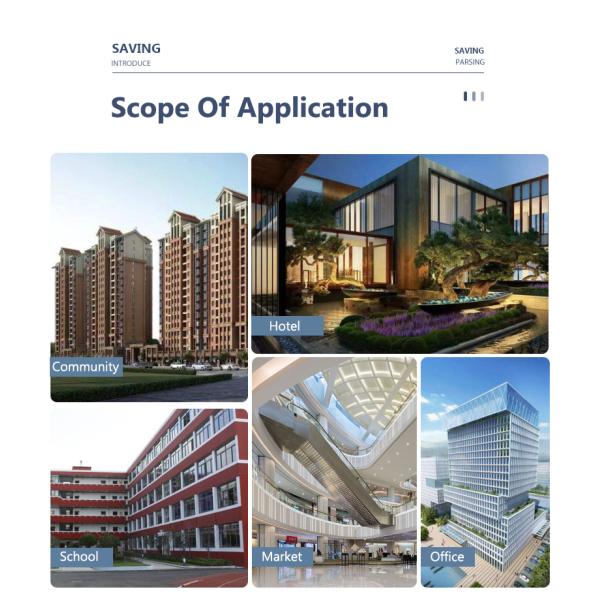 IC Card 3 Phase Electronic Energy Domestic 3 Phase Smart Meter With RS485