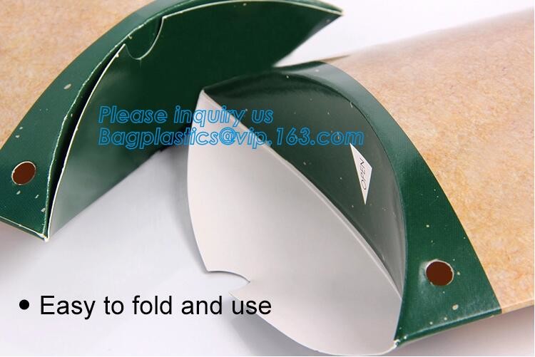 kraft paper sandwich box with window ,triangle sandwich box for packaging,Cardboard Box With Clear Window Burger Sandwic