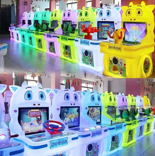 High Quality 1 Players Water Shooting Video Game Amusement Machine For Kids