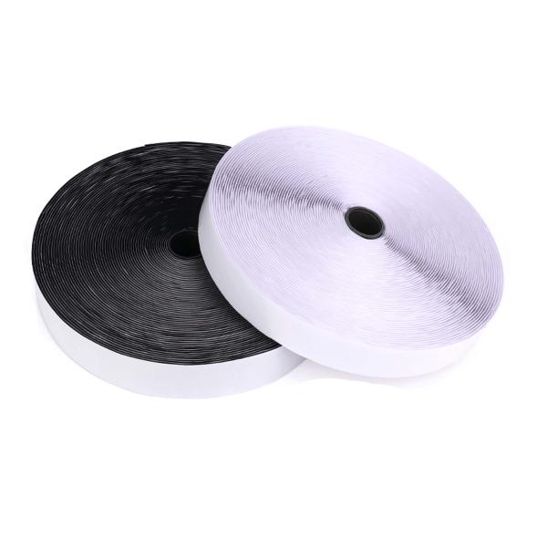 DANSKY Custom Size Strong Adhesive Hook and Loop Fastener Tape Strip Nylon Self-adhesive Hook and Loop Tape Roll