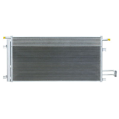 Microchannel Finned Tube Coil Heat Exchangers Automobile Air Conditioner System