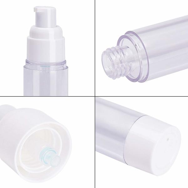 50ml Airless Pump Bottles Cosmetic Packaging No Leakage