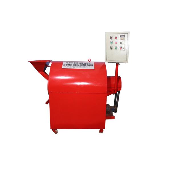 Heating Peanut Roasting Machine Large Capacity Horizontal Cylinder Structure