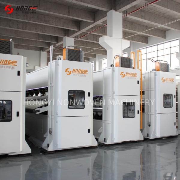 High Capacity Glass Fiber Felt Pre - Needle Punching Machine 2200-8000mm 6.5 M