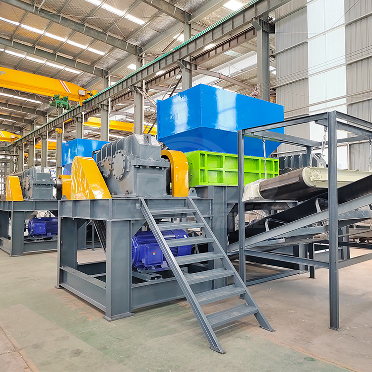 Xrido 55kW Single Shaft PE PP Plastic Shredder Machine