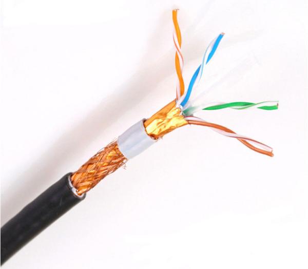 Quality 4P Twisted Pair Cat5e Utp Cable , Utp Ethernet Cable 26AWG HDPE Insulation for sale