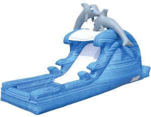 China Inflatble Slide / inflatable pool slide / inflatable dolphin water slide wholesale