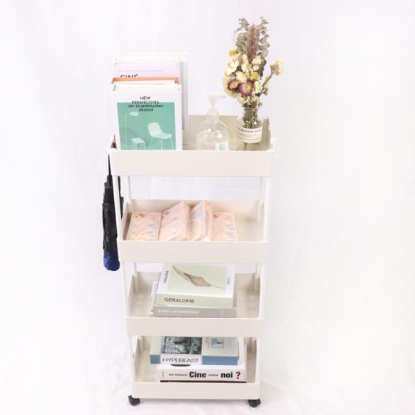 3 - 6 Layers Steel Storage Racks Customized White Black