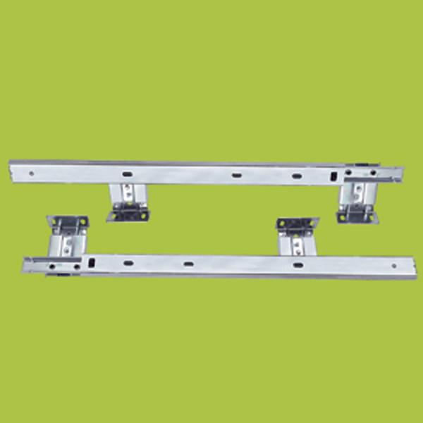 Quality Blue Zinc plated single extension ball bearing slides 12 inch keyboard drawer slide for sale