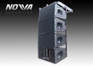 China Dual 10 Inch Line Array Speakers , Professional Audio Loudspeaker For DJ Club wholesale